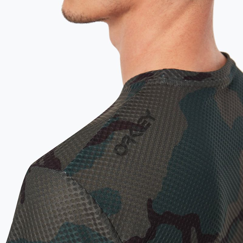 Maglia da ciclismo Oakley Ride Free camo hunter da uomo 3
