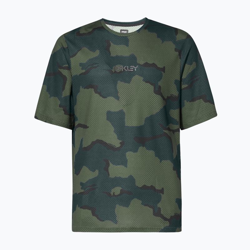 Maglia da ciclismo Oakley Ride Free camo hunter da uomo 4