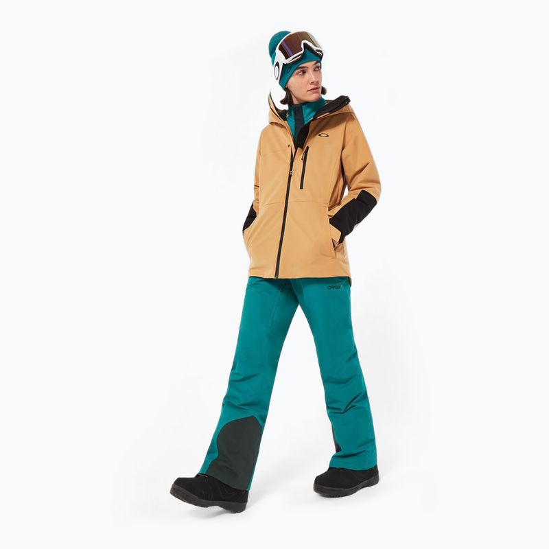 Giacca da snowboard da donna Oakley Camellia Core Insulated light curry 3