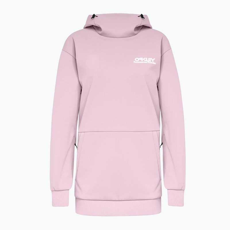 Felpa Oakley Park RC Softshell da donna con cappuccio a fiori rosa per lo snowboard 14
