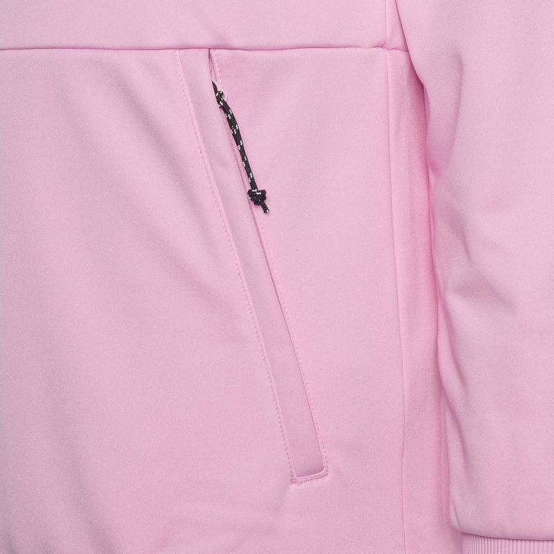 Felpa Oakley Park RC Softshell da donna con cappuccio a fiori rosa per lo snowboard 13