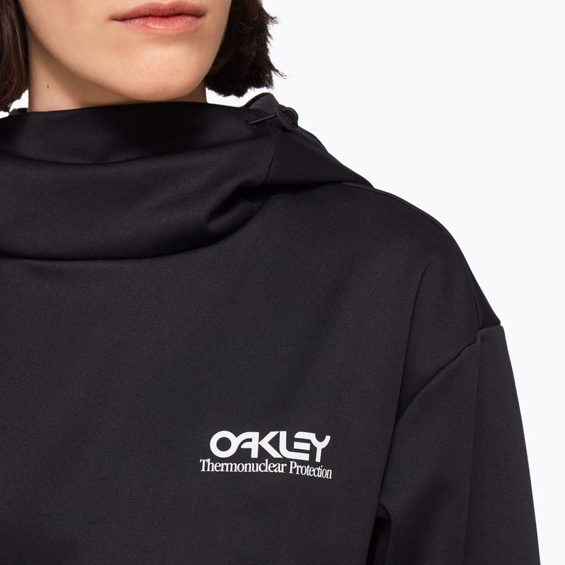 Felpa con cappuccio Oakley Park RC Softshell da donna, neroout 4