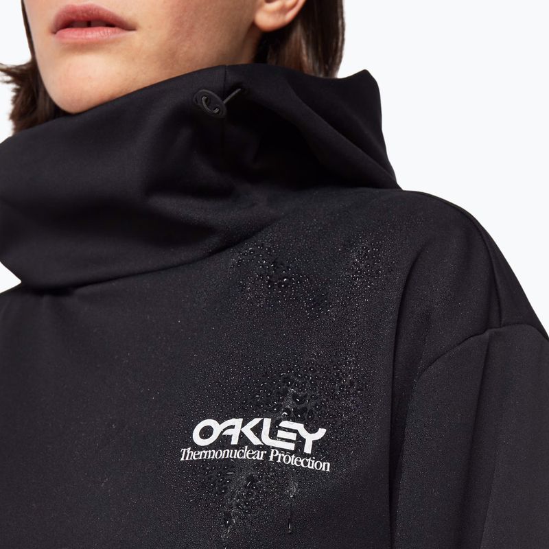 Felpa con cappuccio Oakley Park RC Softshell da donna, neroout 7