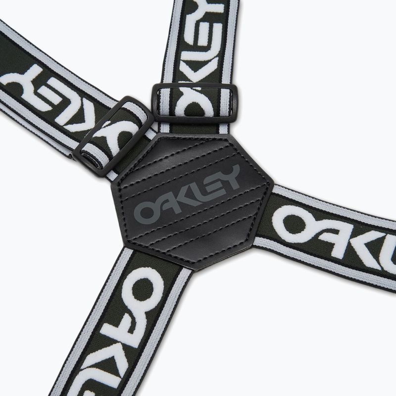 Oakley Factory Bretelle per pantaloni nuove spazzola scura/bianco 2