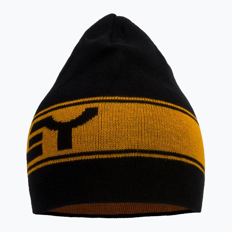 Berretto invernale Oakley TNP reversibile blackout/giallo ambra 2