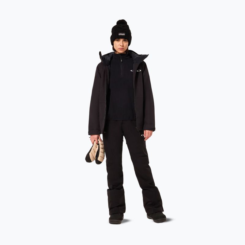 Pile donna Oakley Maple Ridge 1/2 Zip Fleece blackout 2