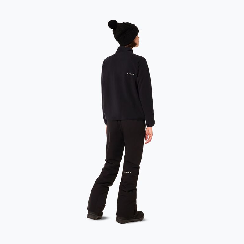 Pile donna Oakley Maple Ridge 1/2 Zip Fleece blackout 3