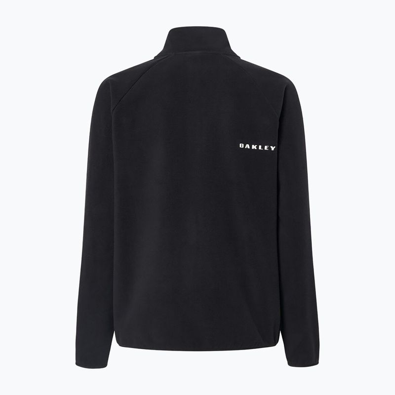 Pile donna Oakley Maple Ridge 1/2 Zip Fleece blackout 9