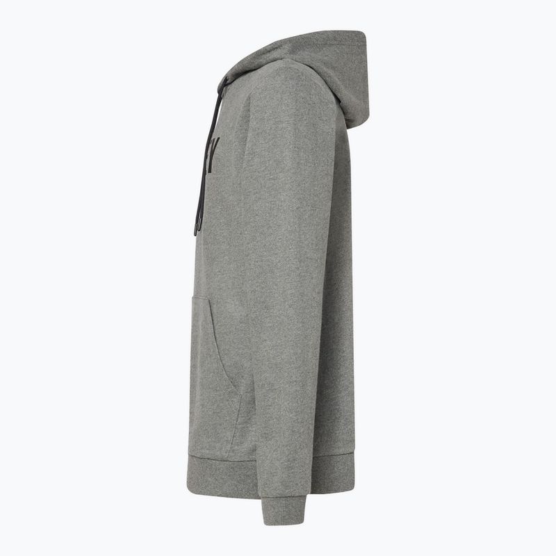 Felpa con cappuccio Oakley PO da uomo, nuova, grigio atletico 3