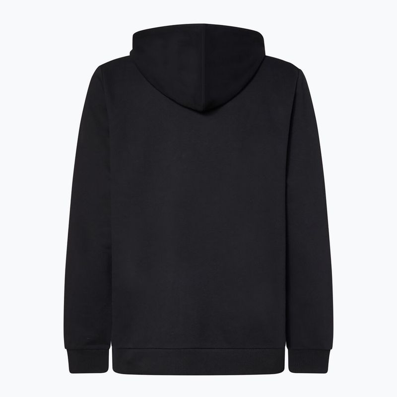 Felpa Oakley PO Hoodie blackout da uomo 2