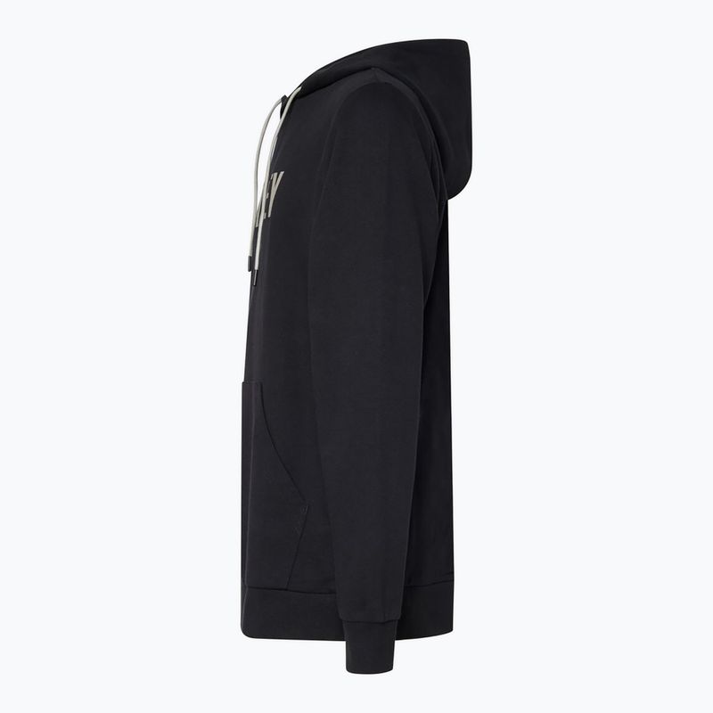 Felpa Oakley PO Hoodie blackout da uomo 3