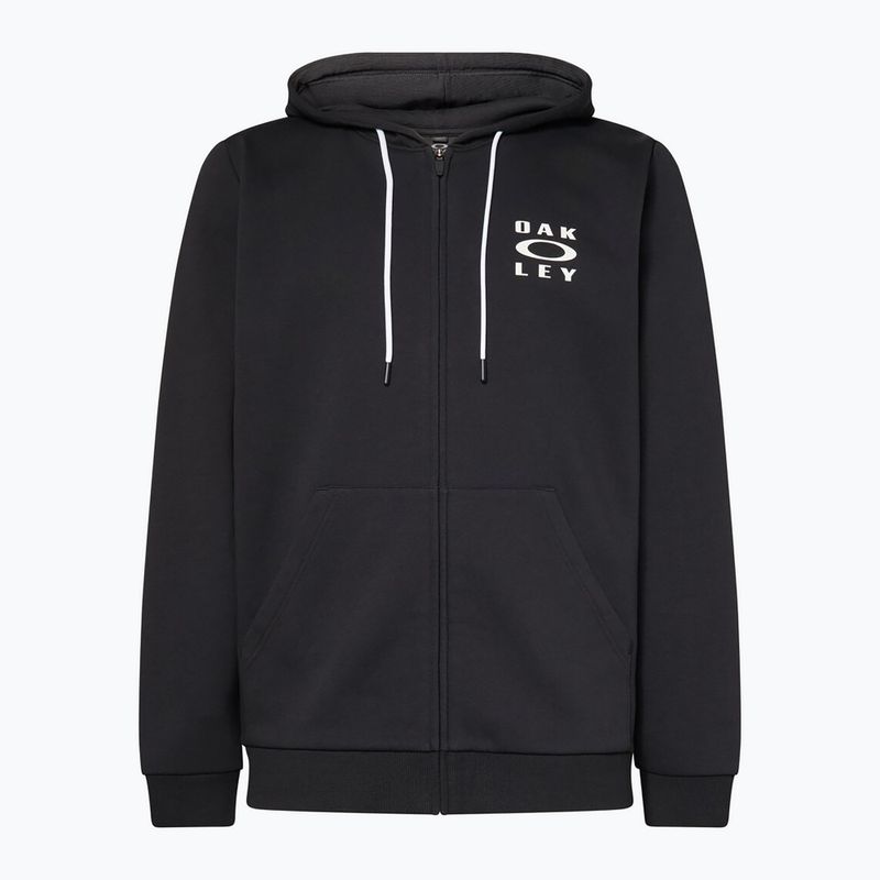 Felpa Oakley FZ Hoodie blackout da uomo