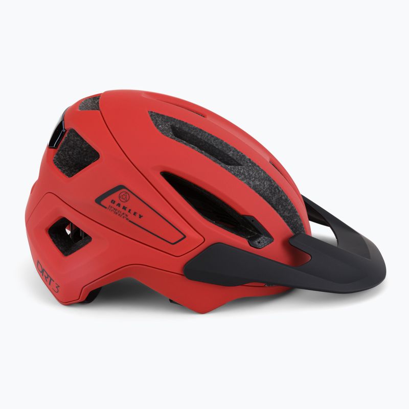 Oakley Drt3 Trail Europe casco da bici redline opaco 3