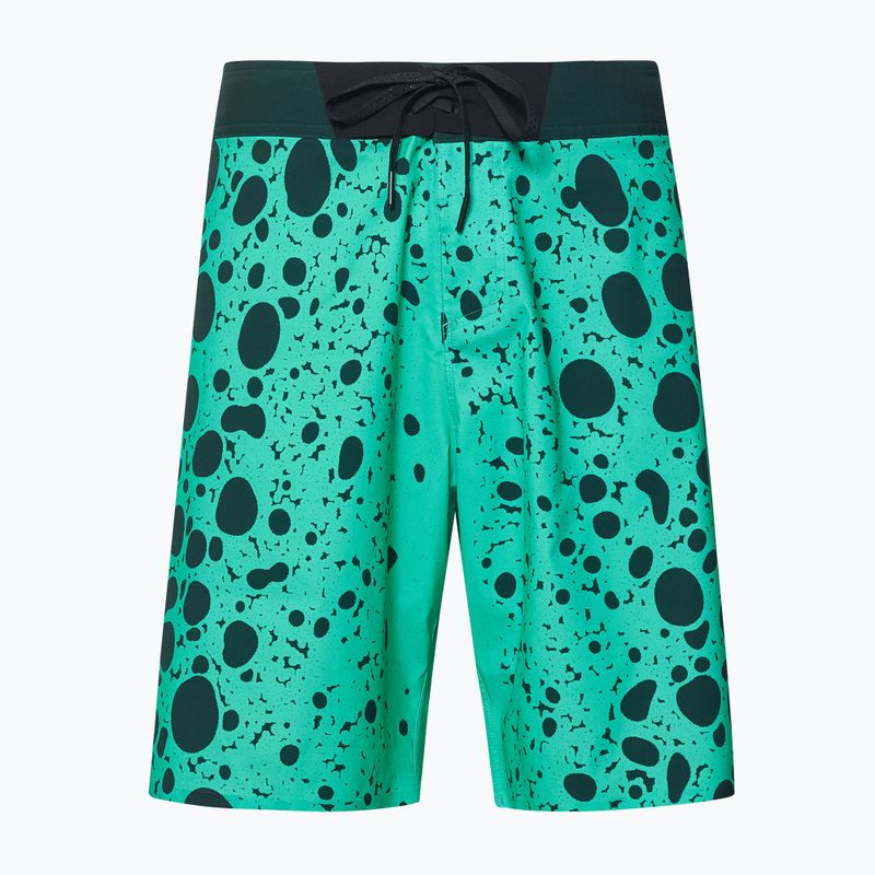 Pantaloncini da bagno Oakley Maven RC 20" da uomo con rana verde 4