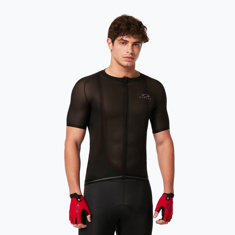 Maglia da ciclismo Oakley Endurance Ultra Lite blackout da uomo 4