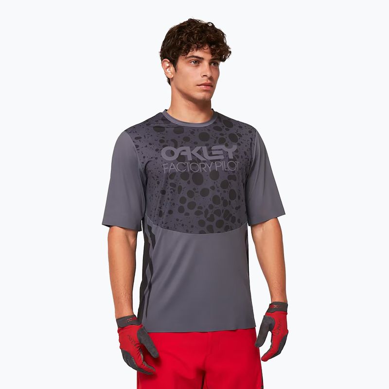 Maglia da ciclismo Oakley Maven RC nera da uomo 4