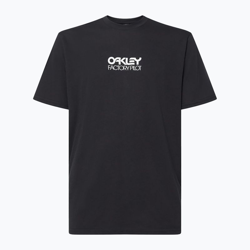 Maglietta da ciclismo Oakley Factory Pilot Tee blackout da uomo 6