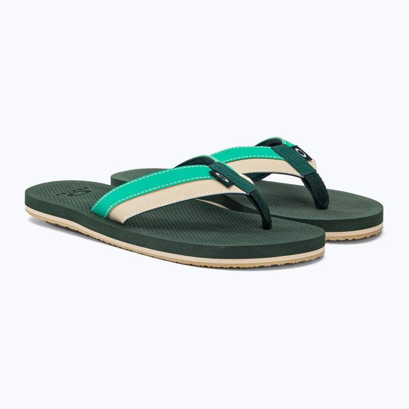 Oakley Burke Flip Flop da uomo infradito verde hunter 4