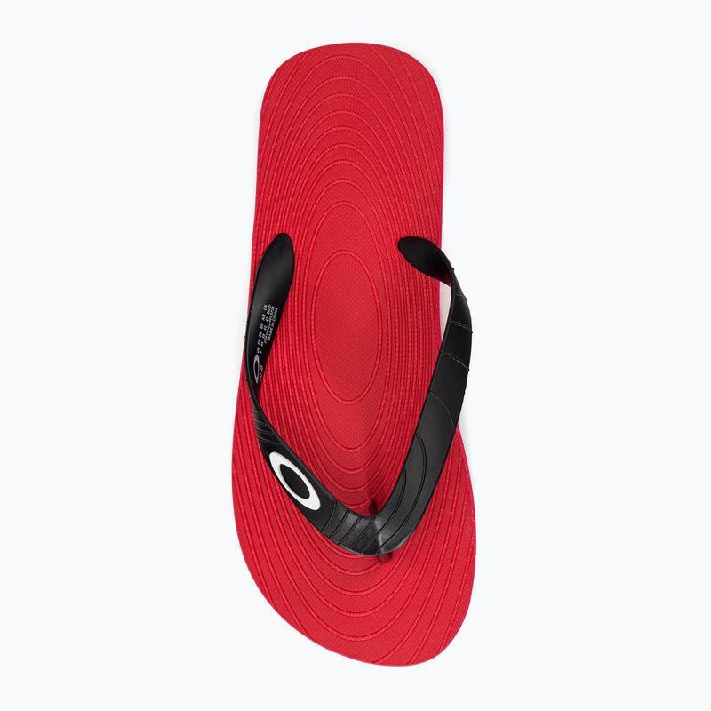 Infradito Oakley Catalina da uomo, linea rossa 6