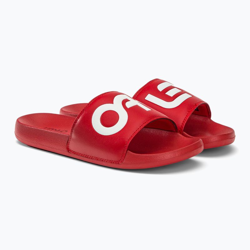 Infradito Oakley B1B Slide 2.0 linea rossa da uomo 4