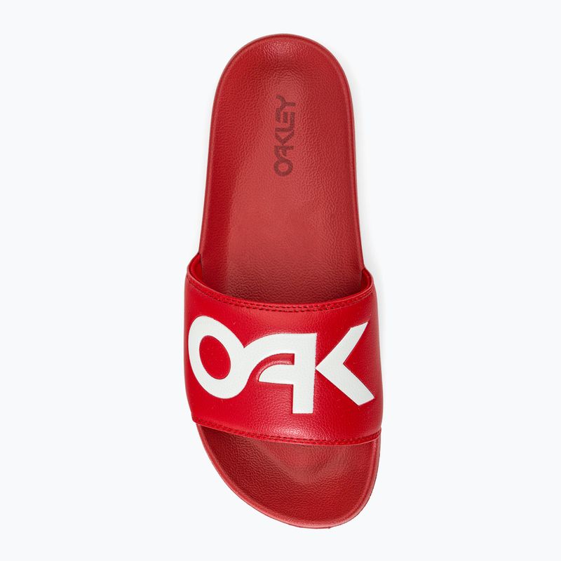 Infradito Oakley B1B Slide 2.0 linea rossa da uomo 6