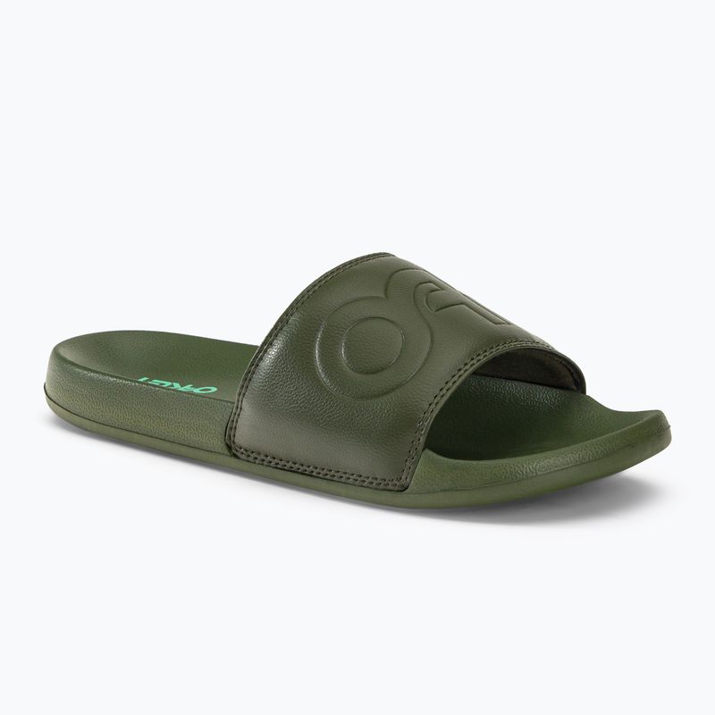 Infradito Oakley B1B Slide 2.0 Uomo, nuovo, spazzolato scuro