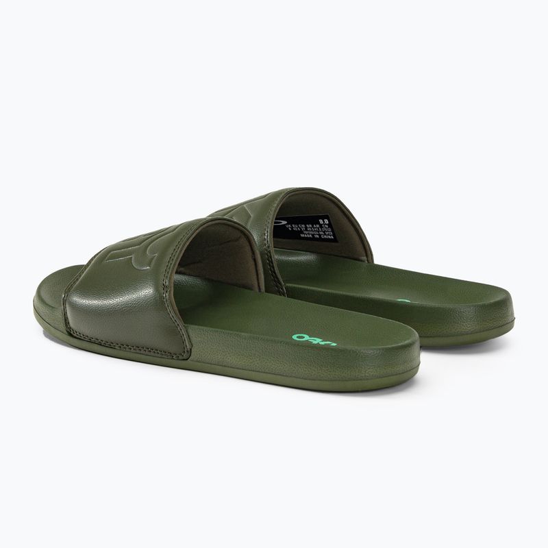 Infradito Oakley B1B Slide 2.0 Uomo, nuovo, spazzolato scuro 3