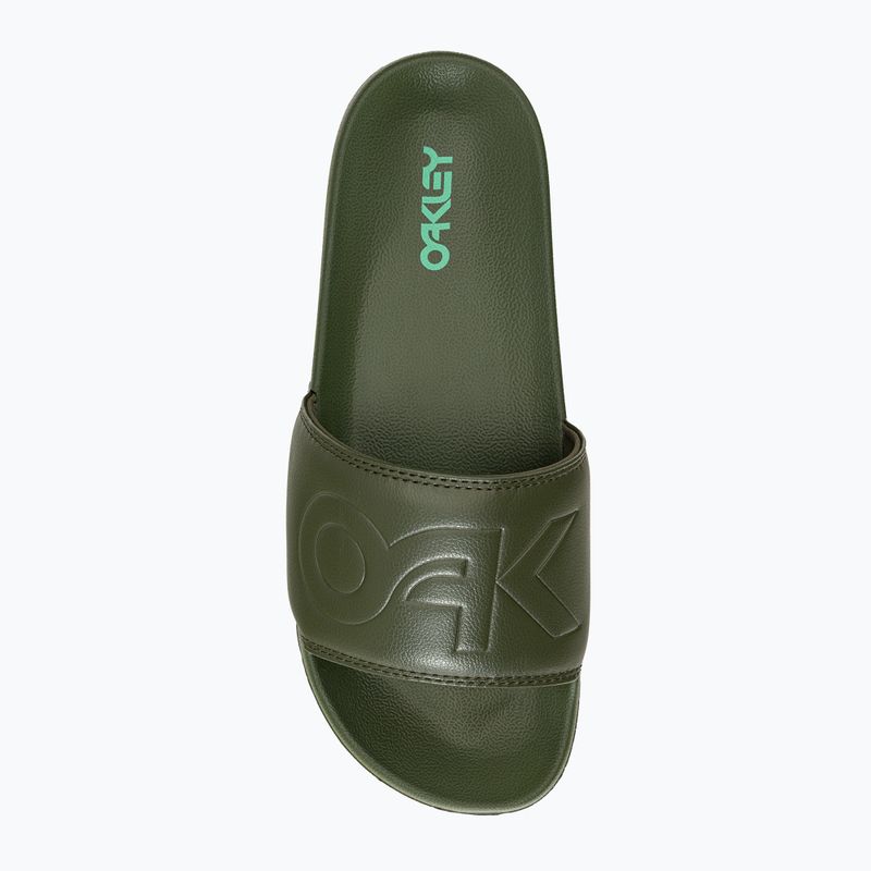 Infradito Oakley B1B Slide 2.0 Uomo, nuovo, spazzolato scuro 6