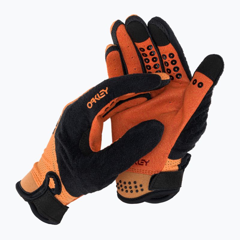 Guanti da ciclismo Oakley WMNS All Mountain MTB arancio morbido da donna