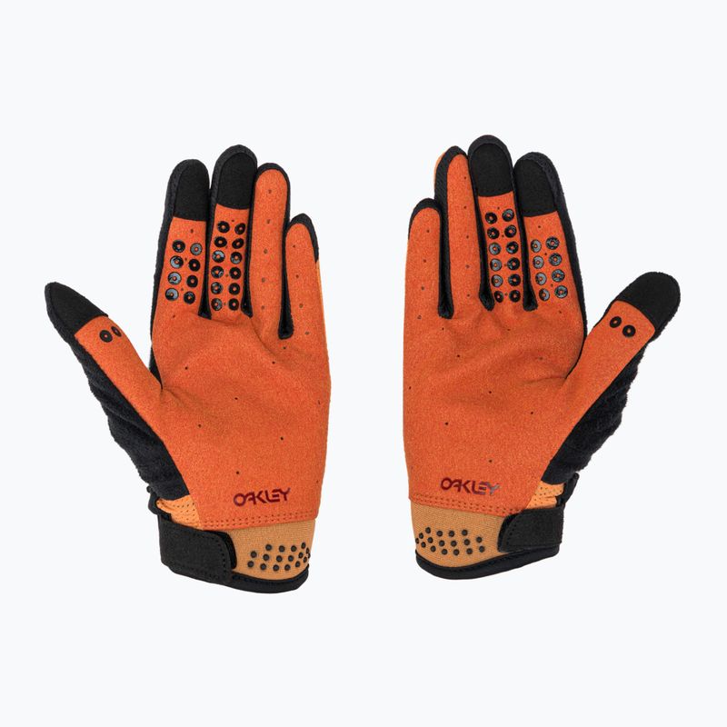 Guanti da ciclismo Oakley WMNS All Mountain MTB arancio morbido da donna 2