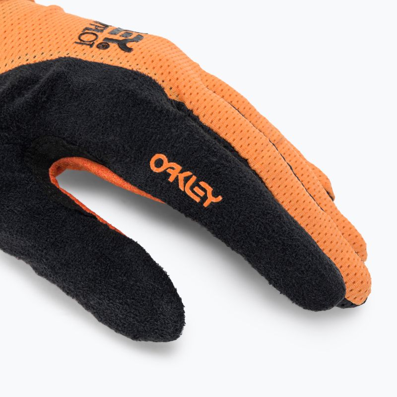 Guanti da ciclismo Oakley WMNS All Mountain MTB arancio morbido da donna 5