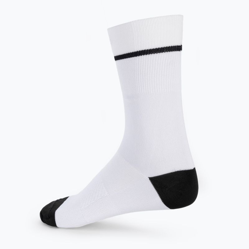 Calze da ciclismo Oakley Cadence bianche 2