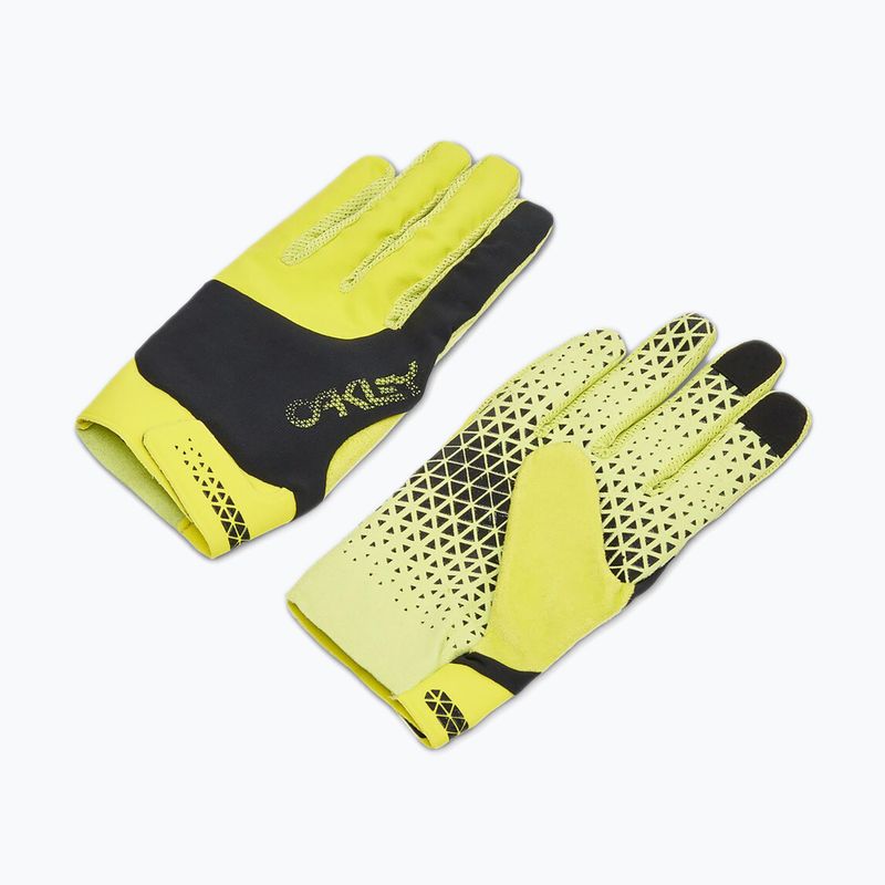 Guanti da ciclismo Oakley Off Camber MTB nero/sulphur 5