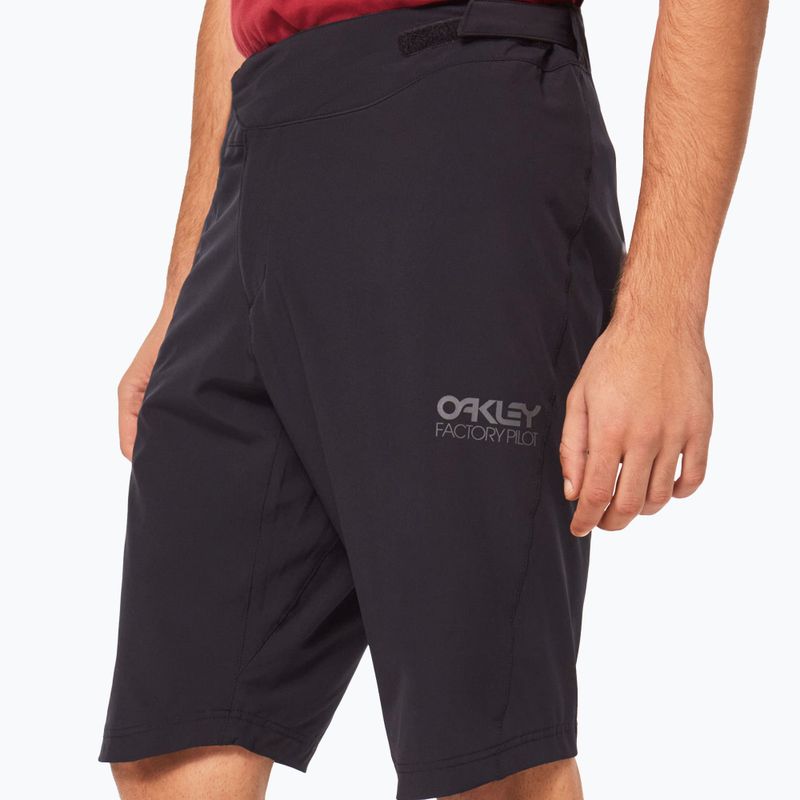 Pantaloncini da ciclismo Oakley Factory Pilot Lite I blackout da uomo 5