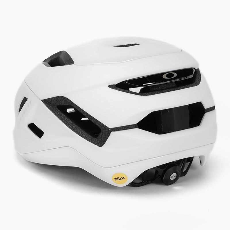 Oakley Aro5 Race Eu casco da bici whiteout lucido 4