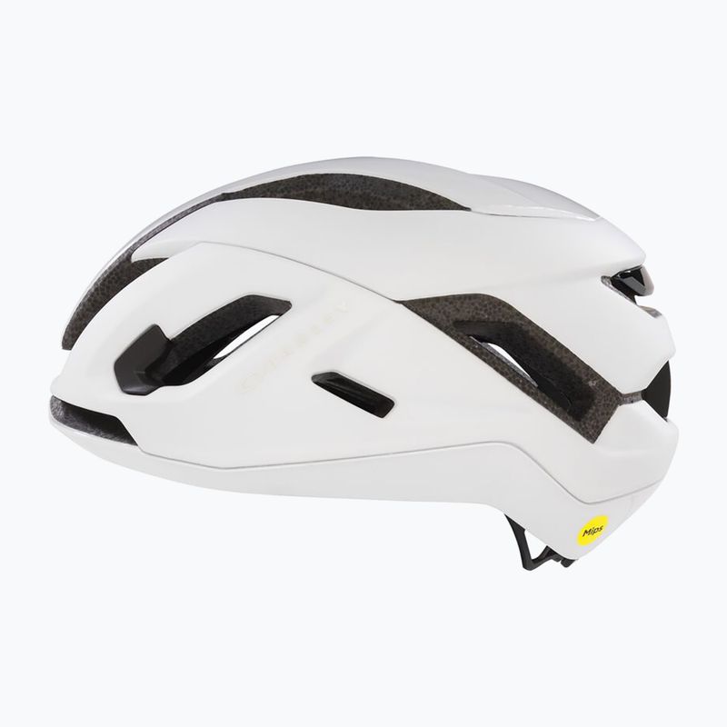 Oakley Aro5 Race Eu casco da bici whiteout lucido 8