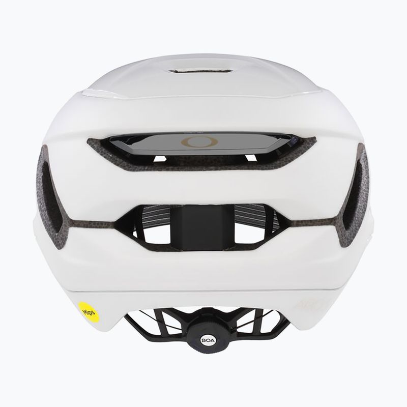 Oakley Aro5 Race Eu casco da bici whiteout lucido 10