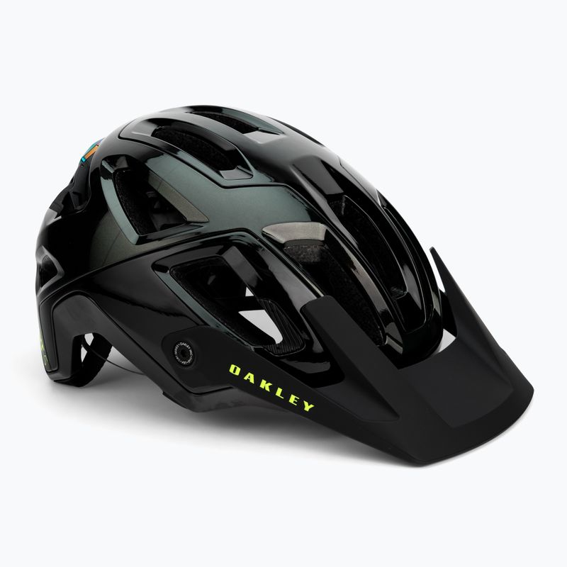 Casco da bici Oakley Drt5 Maven Eu nero opaco/verde cacciatore opaco