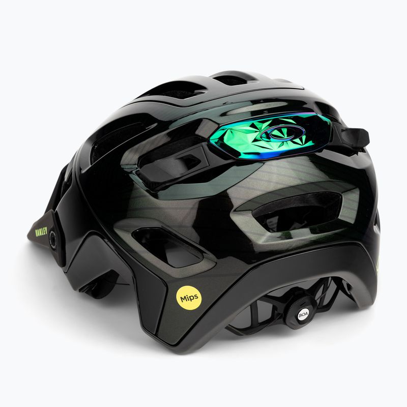 Casco da bici Oakley Drt5 Maven Eu nero opaco/verde cacciatore opaco 4