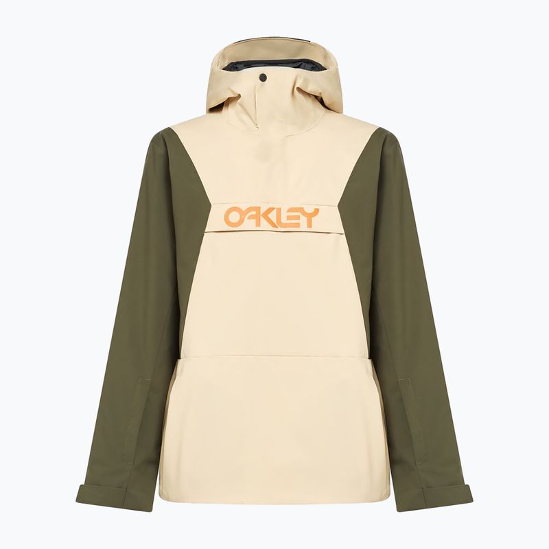 Oakley TNP TBT Insulated Anorak humus/new dark brush giacca da snowboard da uomo