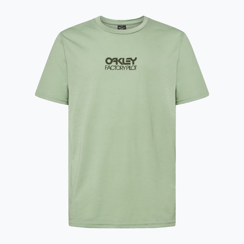 Uomo Oakley Factory Pilot Tee nuova maglietta da ciclismo color giada
