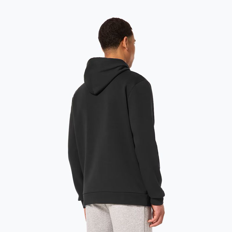 Felpa Oakley Relax Pullover Hoodie 2.0 blackout da uomo 3