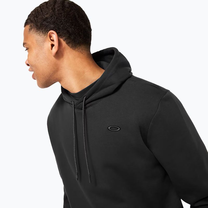 Felpa Oakley Relax Pullover Hoodie 2.0 blackout da uomo 6
