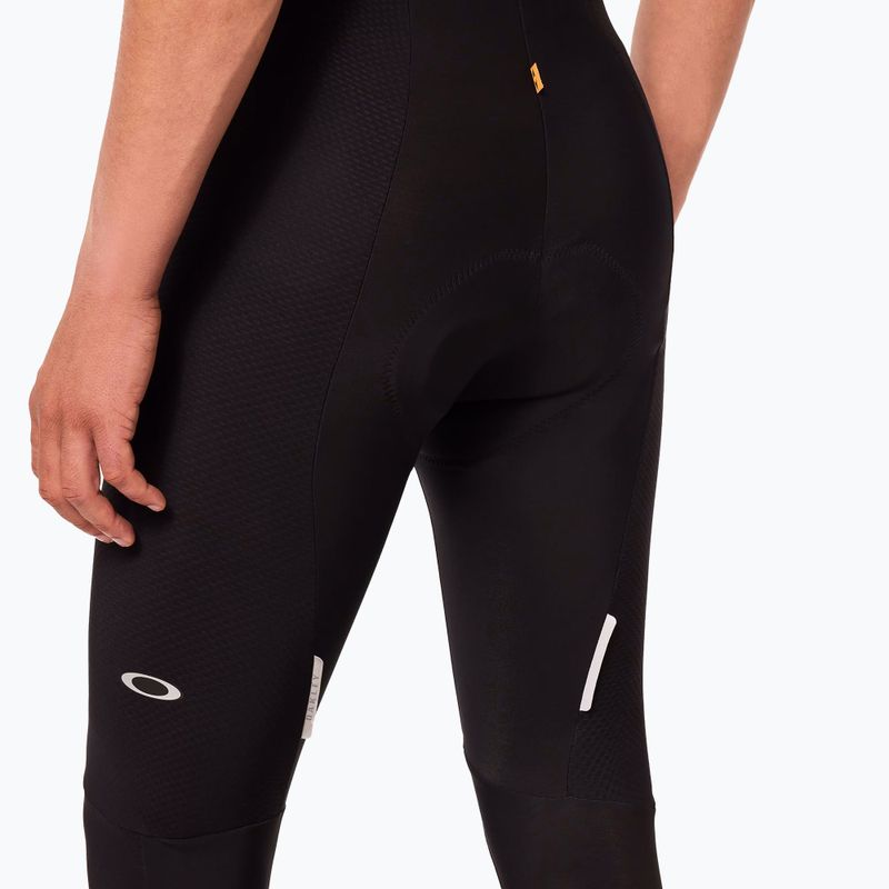 Pantaloni da ciclismo Oakley Clima Thermal Bib Tight blackout da uomo 6
