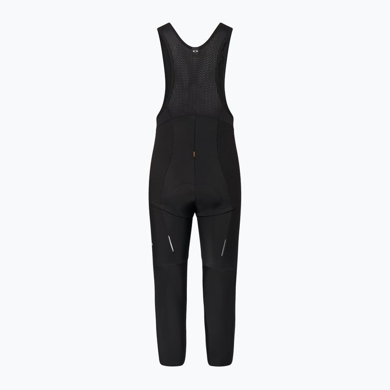 Pantaloni da ciclismo Oakley Clima Thermal Bib Tight blackout da uomo 8