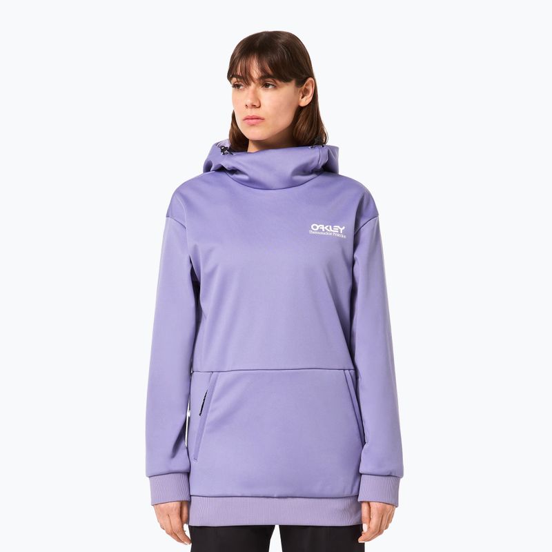 Felpa con cappuccio Oakley Park RC Softshell da donna, nuovo lilla