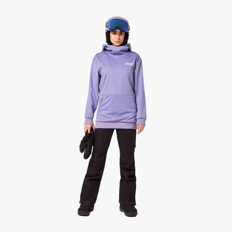 Felpa con cappuccio Oakley Park RC Softshell da donna, nuovo lilla 2