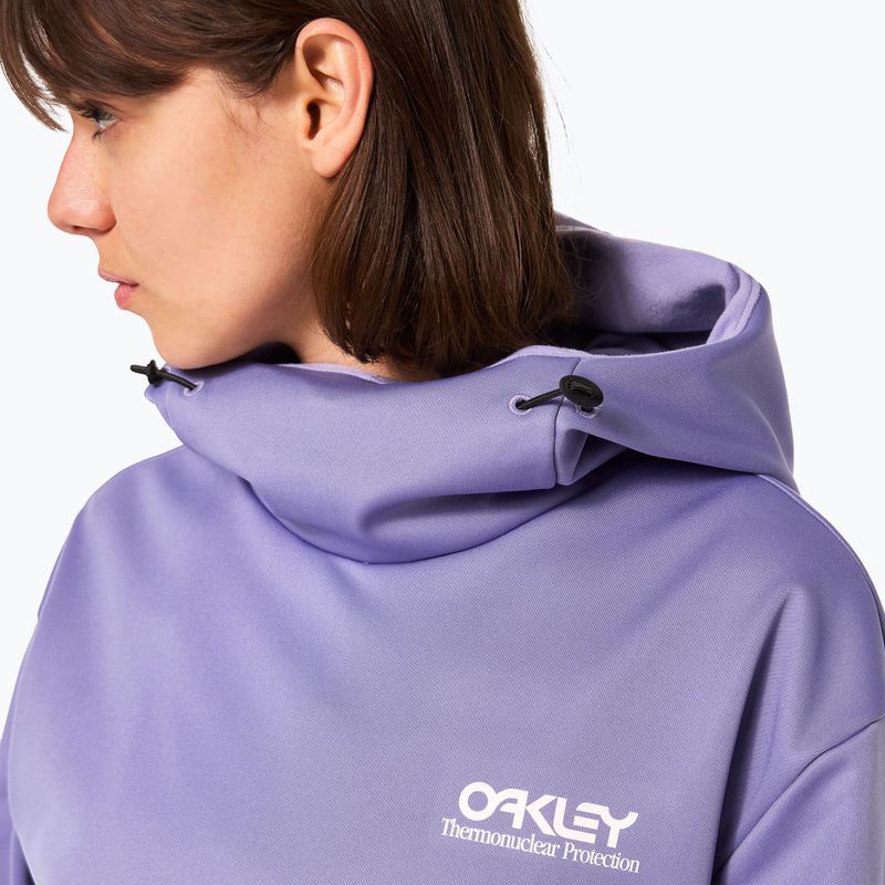 Felpa con cappuccio Oakley Park RC Softshell da donna, nuovo lilla 6