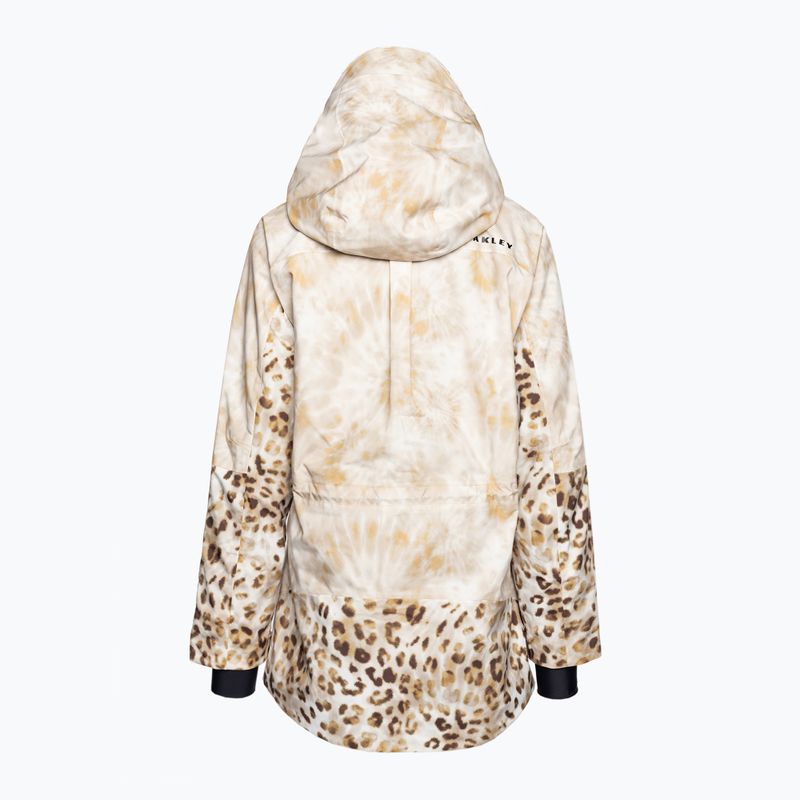 Oakley TC Juno Reduct Shell giacca da snowboard da donna cheeta td print 2