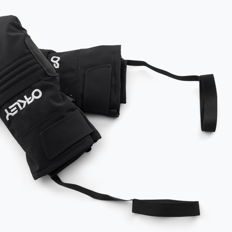 Guanti da snowboard Oakley B1B Mittes blackout 6